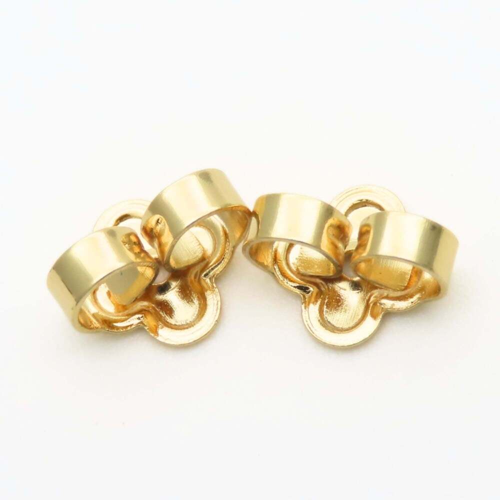 LOUIS VUITTON Gold Earrings - Picture 9 of 9